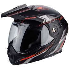 SCORPION ADX-1 ANIMA NOIR MAT ROUGE