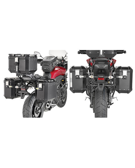 TOP CASE TREKKER 42 L NOIR ALU