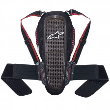 DORSALE ALPINESTARS NUCLEON KR-1 SMOKE NOIR ROUGE