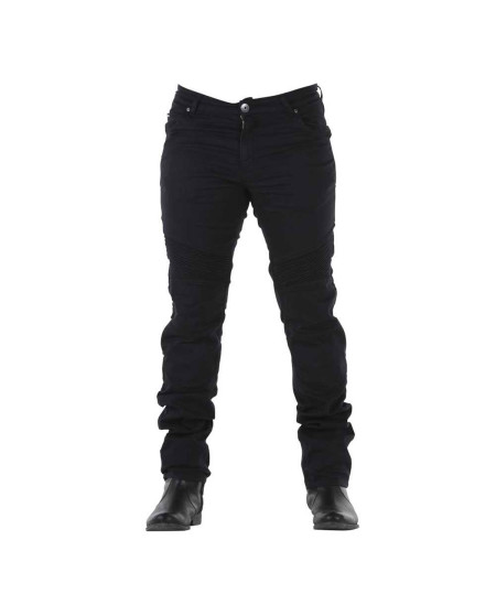 JEANS OVERLAP CASTEL BLACK