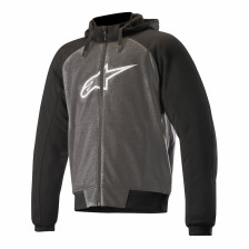 BLOUSON ALPINESTARS CHROME SPORT GRIS FONCE NOIR