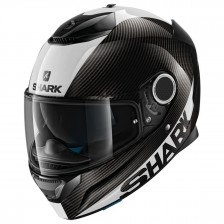 SHARK SPARTAN CARBON SKIN 1.2 BLANC NOIR