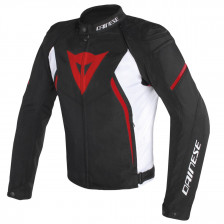 BLOUSON DAINESE AVRO D2 NOIR BLANC ROUGE