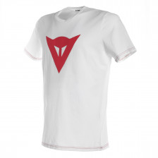T-SHIRT DAINESE SPEED DEMON BLANC ROUGE