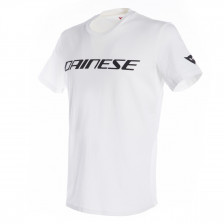 T-SHIRT DAINESE BLANC NOIR