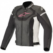 BLOUSON ALPINESTARS STELLA JAWS V3 NOIR ROSE