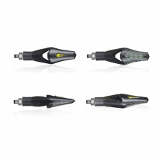CLIGNOTANTS CHAFT LED HECKER NOIR FUME