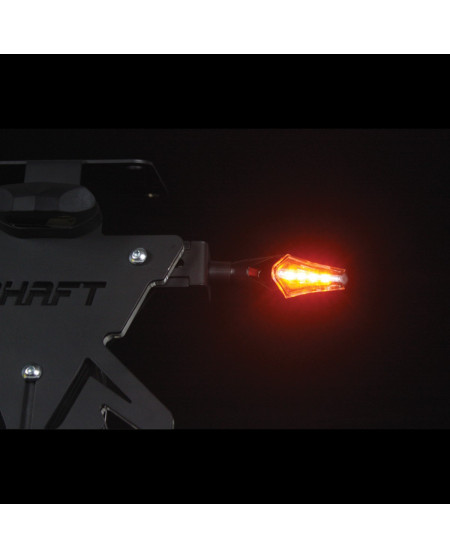 CLIGNOTANTS CHAFT LED HECKER NOIR FUME