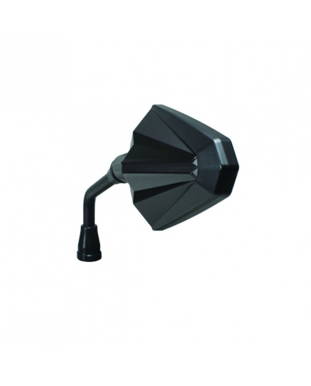 RETROVISEUR GLORY NOIR MAT/BRILLANT REVERSIBLE
