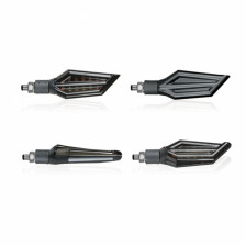 CLIGNOTANTS CHAFT LEDS SEQUENTIEL RETURN NOIR FUME