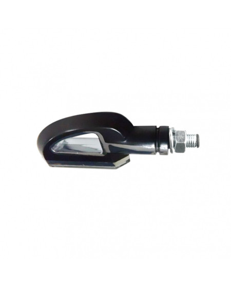 CLIGNOTANTS CHAFT LED JORDAN NOIR MAT FUME