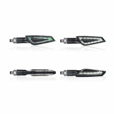 CLIGNOTANTS CHAFT LED SHELTER NOIR TRANSPARENT