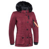 VESTE MOTO IXON LADY ONTARIO BORDEAUX