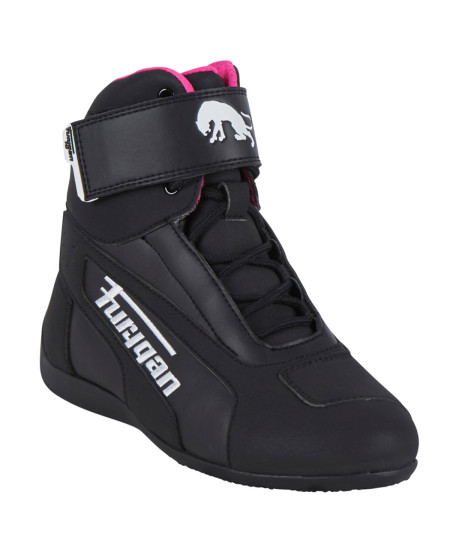BASKET FURYGAN LADY ZEPHYR D3O WP NOIR BLANC ROSE