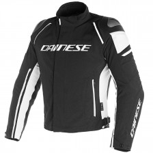 BLOUSON DAINESE RACING 3 D-DRY NOIR NOIR BLANC