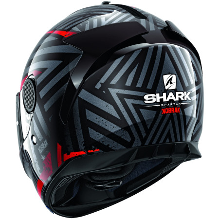SHARK SPARTAN 1.2 KOBRAK NOIR ROUGE