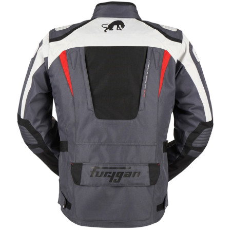 VESTE FURYGAN APALACHES NOIR GRIS ROUGE