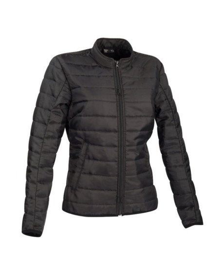 BLOUSON BERING LADY DRIFT NOIR FUSCHIA
