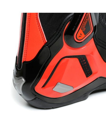 BOTTE DAINESE TORQUE 3 OUT NOIR ROUGE FLUO