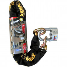 CHAINE 120CM ANTI-VOL + U 69 MM SRA
