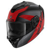 SHARK SPARTAN GT ELGEN NOIR MAT ROUGE