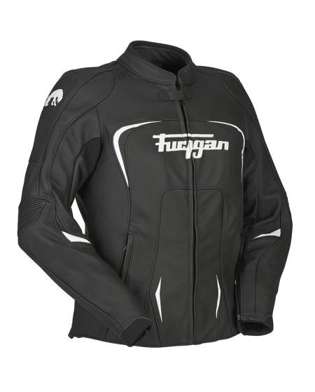 BLOUSON FURYGAN LADY ARIANA NOIR BLANC