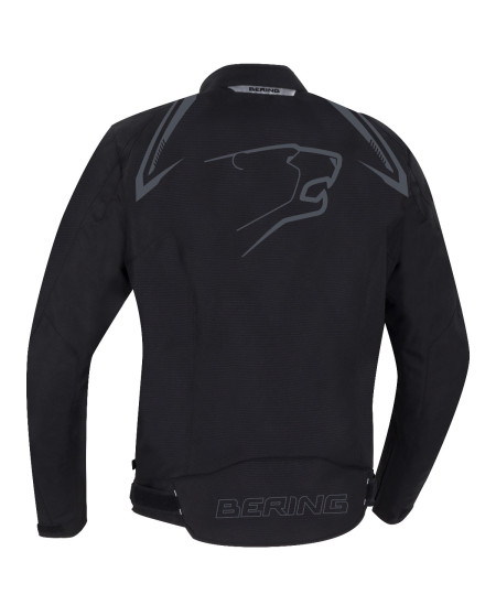 BLOUSON BERING MACEO NOIR GRIS