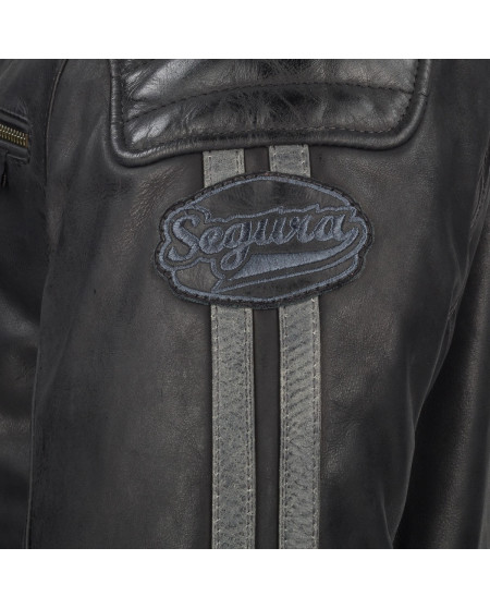 BLOUSON SEGURA VENTURA NOIR GRIS