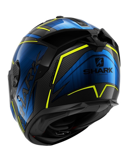 SHARK SPARTAN GT CARBON KROMIUM BLEU JAUNE