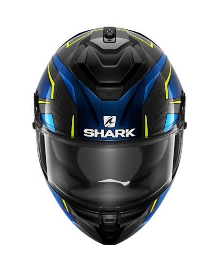 SHARK SPARTAN GT CARBON KROMIUM BLEU JAUNE