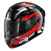 SHARK D-SKWAL 2 PENXA NOIR GRIS ROUGE