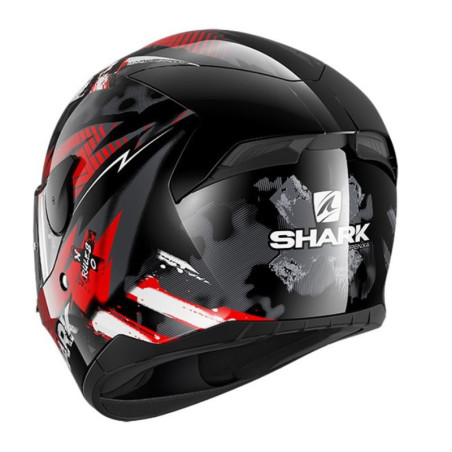 SHARK D-SKWAL 2 PENXA NOIR GRIS ROUGE