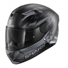 SHARK D-SKWAL 2 PENXA NOIR GRIS MAT