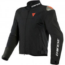 BLOUSON DAINESE INDOMITA D-DRY XT NOIR ROUGE FLUO