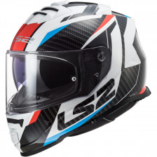 LS2 FF800 STORM RACER ROUGE BLEU