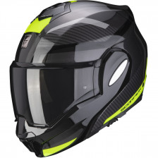 SCORPION EXO TECH TRAP NOIR JAUNE FLUO