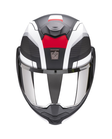 SCORPION EXO TECH TRAP NOIR ROUGE BLANC