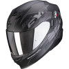 SCORPION EXO 520 AIR COVER NOIR MAT ARGENT