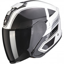 SCORPION EXO S1 CROSS-VILLE BLANC NOIR ARGENT