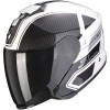 SCORPION EXO S1 CROSS-VILLE BLANC NOIR ARGENT