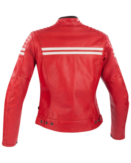 BLOUSON SEGURA LADY FUNKY ROUGE BLANC