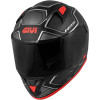 GIVI 50.6 SPORT DEEP NOIR MAT ROUGE