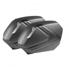PAIRE DE VALISES 37 LITRES NOIR FUME
