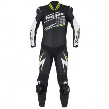COMBINAISON FURYGAN FULL RIDE NOIR BLANC JAUNE
