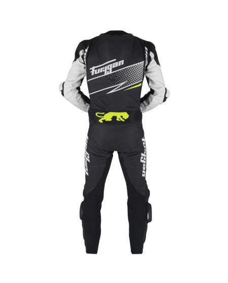 COMBINAISON FURYGAN FULL RIDE NOIR BLANC JAUNE