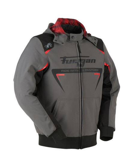 BLOUSON FURYGAN SEKTOR ROADSTER ANTHRA NOIR ROUGE
