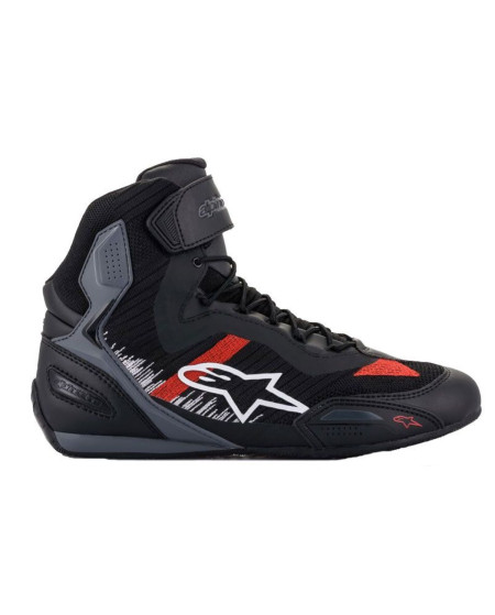 BASKET ALPINESTARS FASTER-3 RIDEKNIT NOIR GRIS ROU