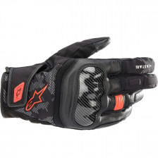 GANT ALPINESTARS SMX Z DRYSTAR NOIR ROUGE FLUO
