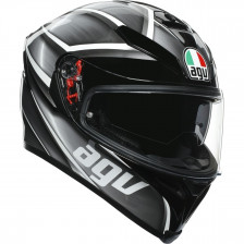 AGV K5 S MULTI TEMPEST NOIR ARGENT