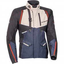VESTE MOTO IXON EDDAS GRIS BLEU NOIR